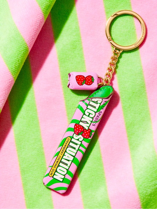kate spade Handbags - Kate Spade Strawberry Chewing Gum Purse Charm 🍓